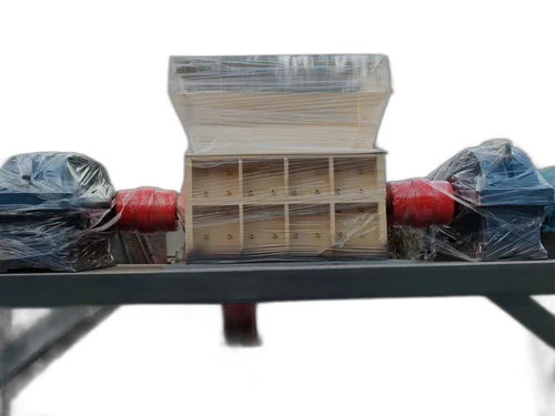 Close-up of separator components